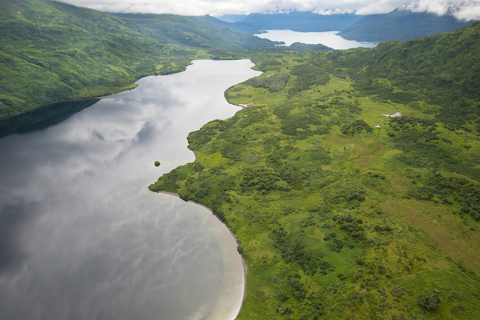 Scenic view of Kodiak National Wildlife Refuge