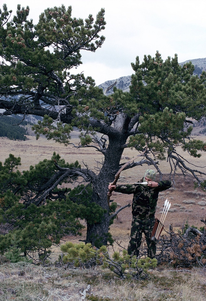 Hunting with recurve bow
