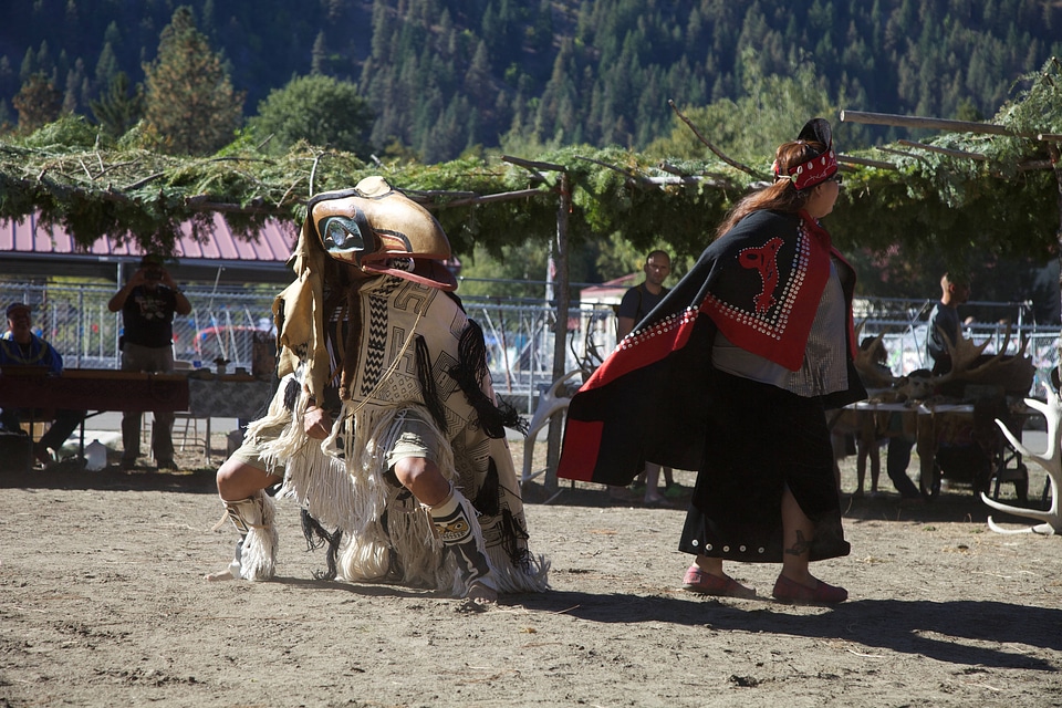 Native American dancing