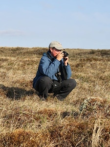 Photographer in Andreafsky Wilderness photo