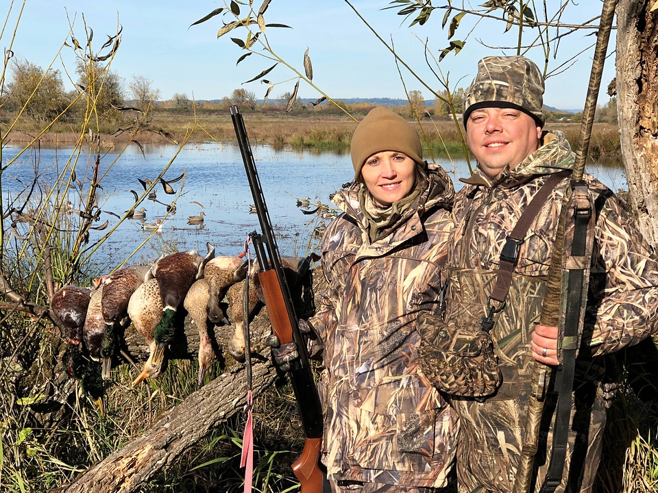 Waterfowl hunters