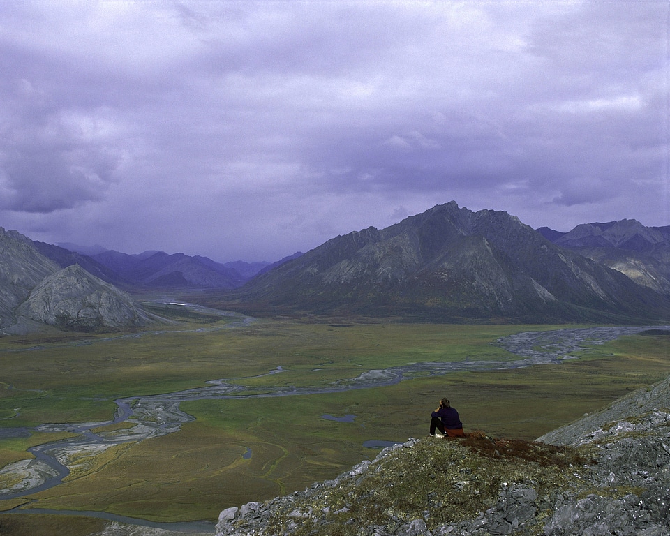 Double Mountain in the Upper Sheenjek Valley