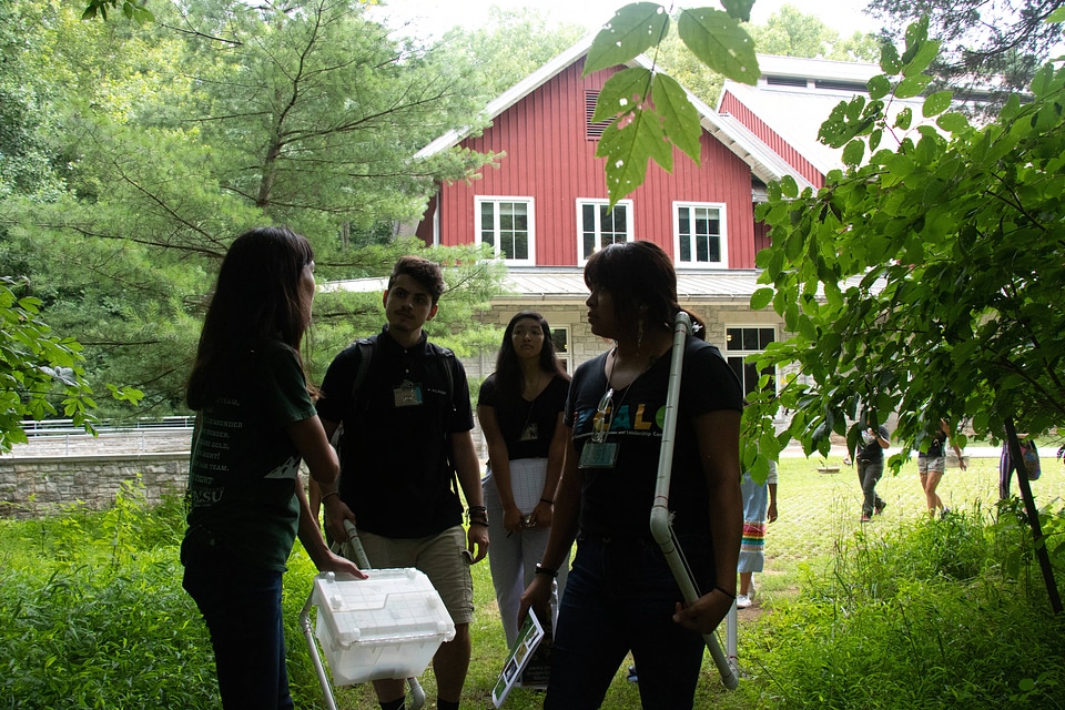 Plant survey at National Conservation Training Center