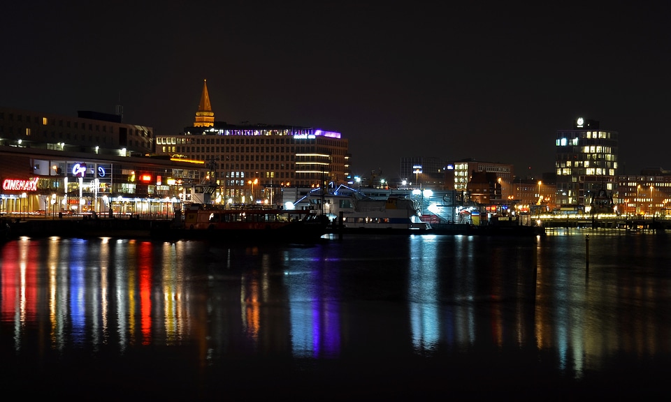 At night city city at night