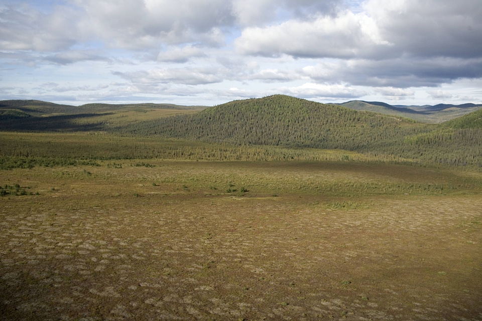 Landscape view of mountains