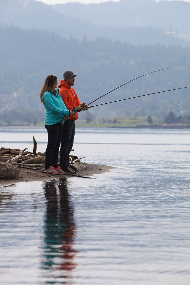 Fishing on the Columbia River