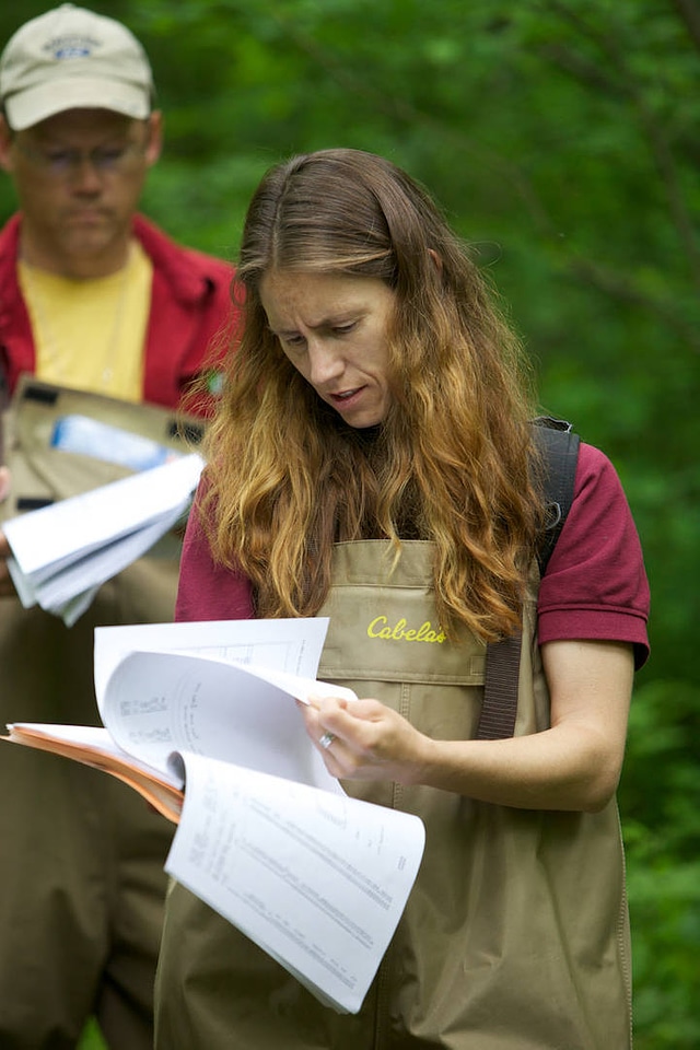 FWS employees surveying and assessing rivers and streams-1