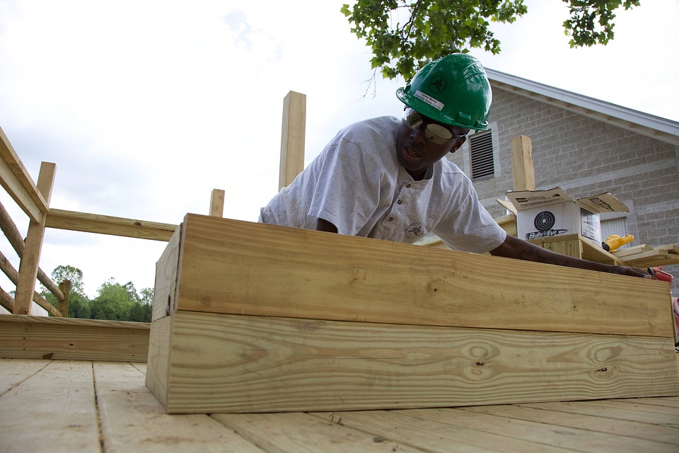 Construction of outdoor classroom-1
