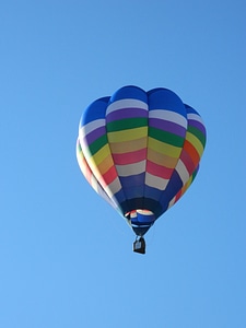 Summer blue flying