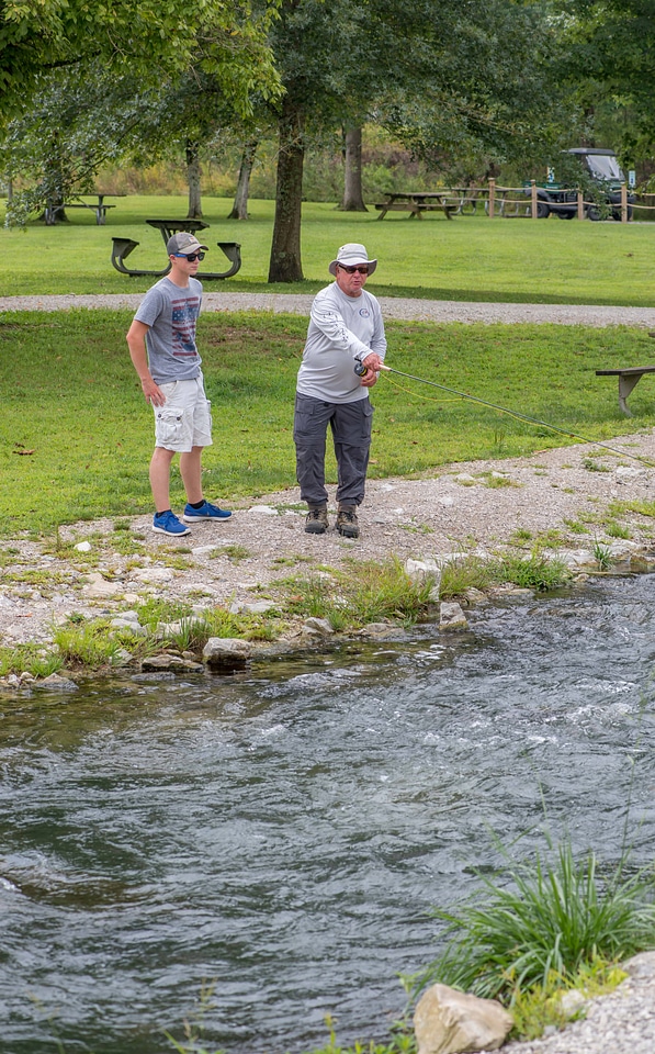 Fly fishing clinic on Hatchery Creek-1