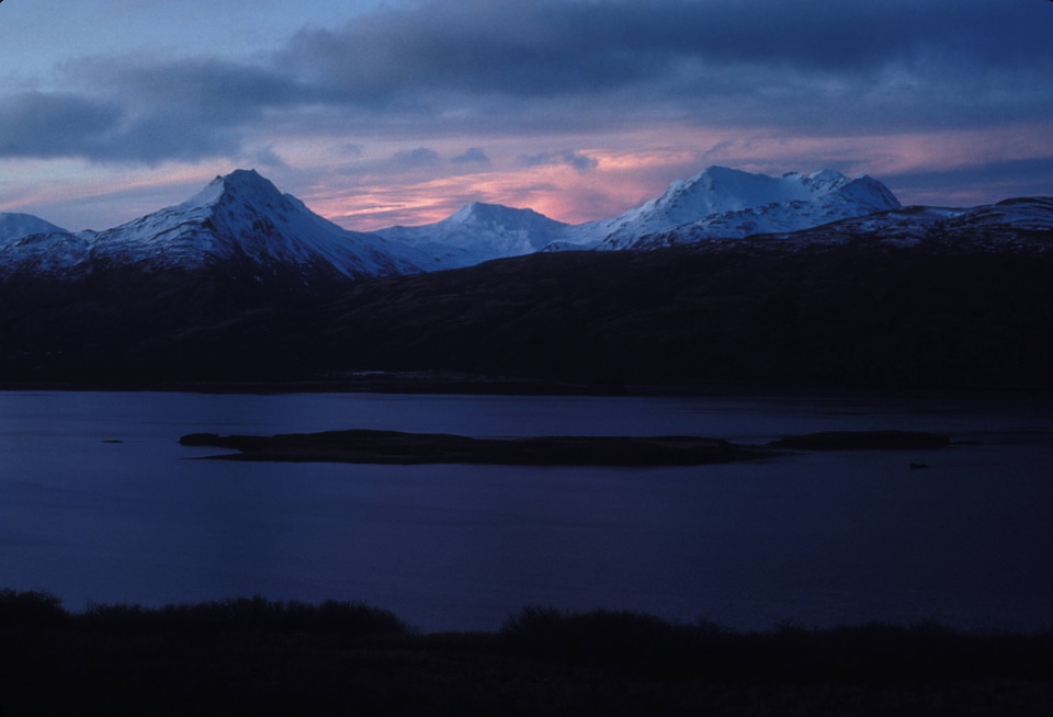 View over Women's Bay at Kodiak Island