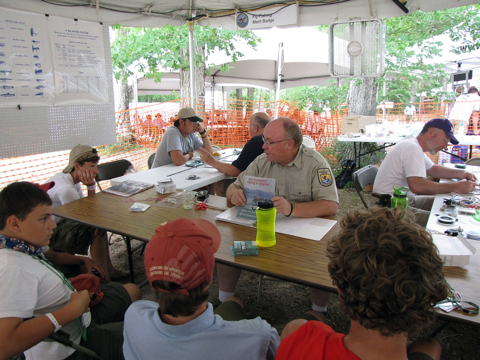 Boy Scouts Jamboree FWS activity