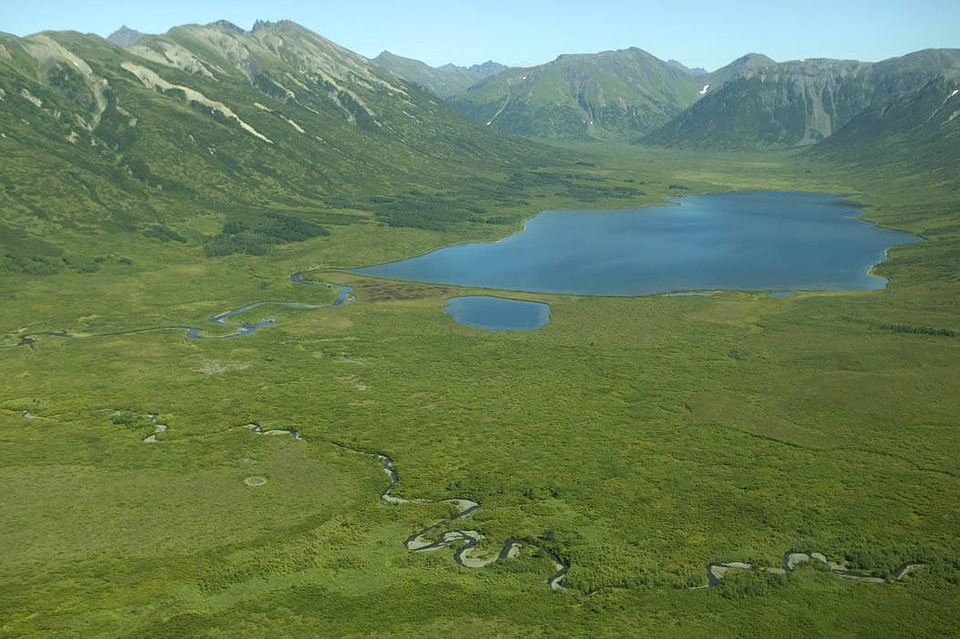 Mountain Valley and Lake