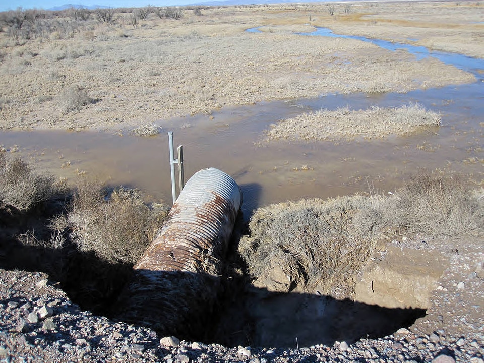 Flooding in the Ash Meadows National Wildlife Refuge-1