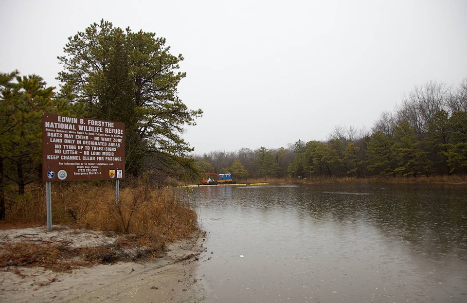 Edwin B. Forsythe NWR sign