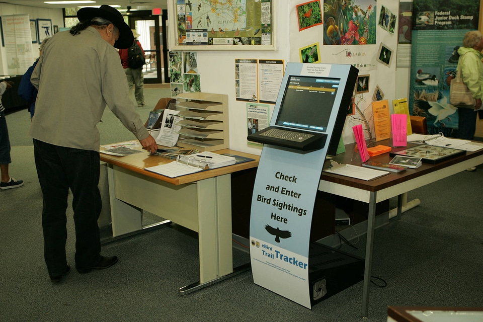 Visitor center at Santa Ana National Wildlife Refuge