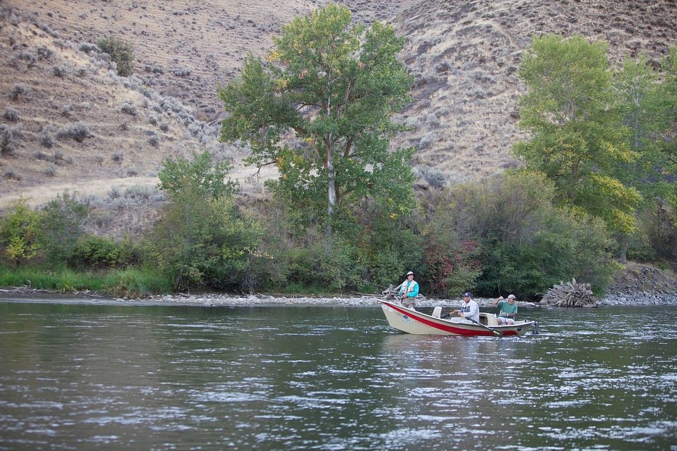 Recreational boat fishing