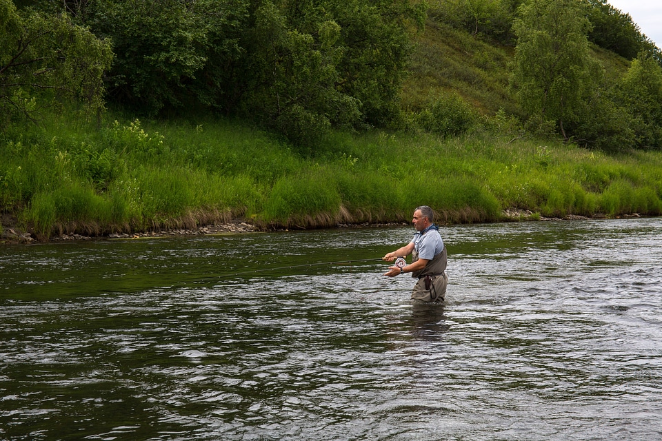 Fishing the Andreafsky River