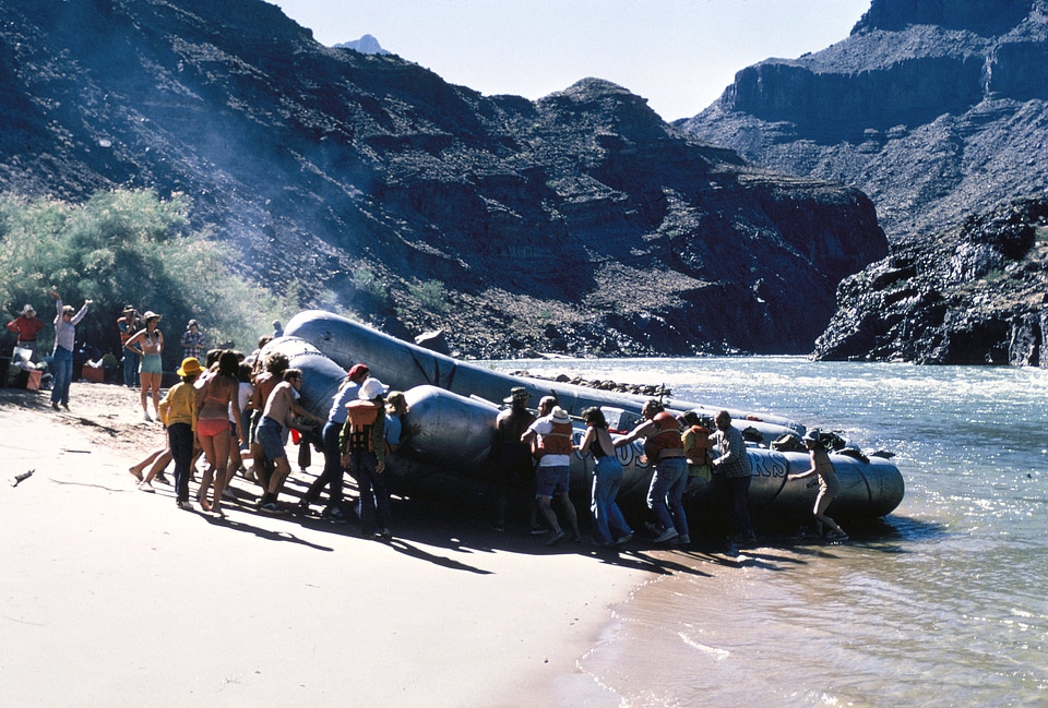 River rafting Colorado River