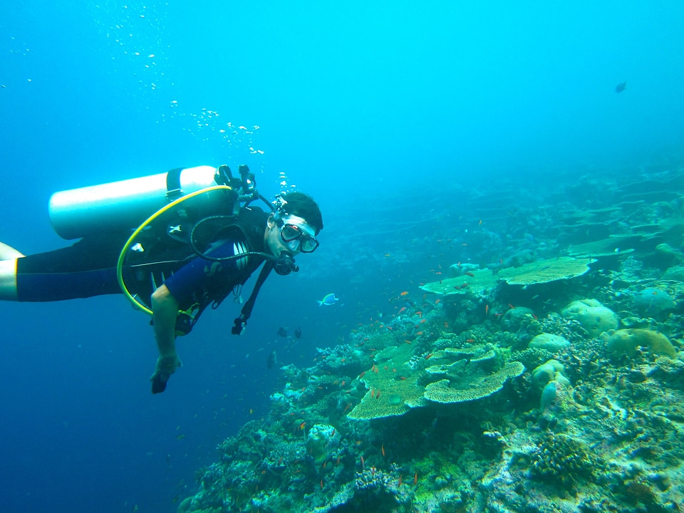 Ocean diving suit deep diving