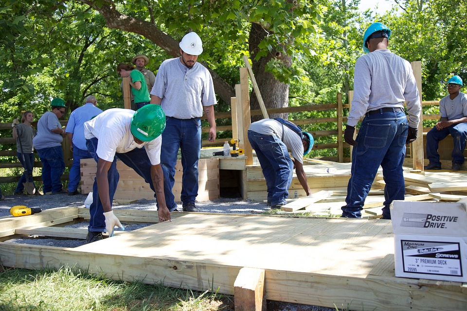 Construction of outdoor classroom-3