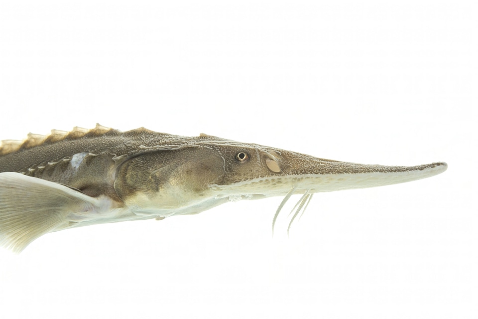 Juvenile pallid sturgeon -2