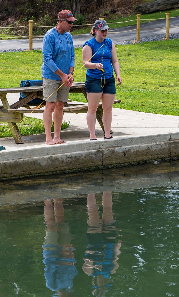 Fly fishing clinic on Hatchery Creek-1