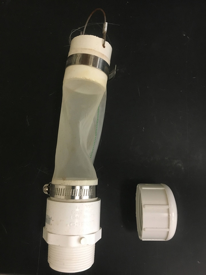 Marine filter sock