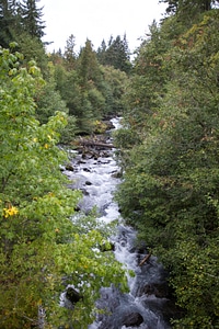 Scenic of the Little White Salmon River photo