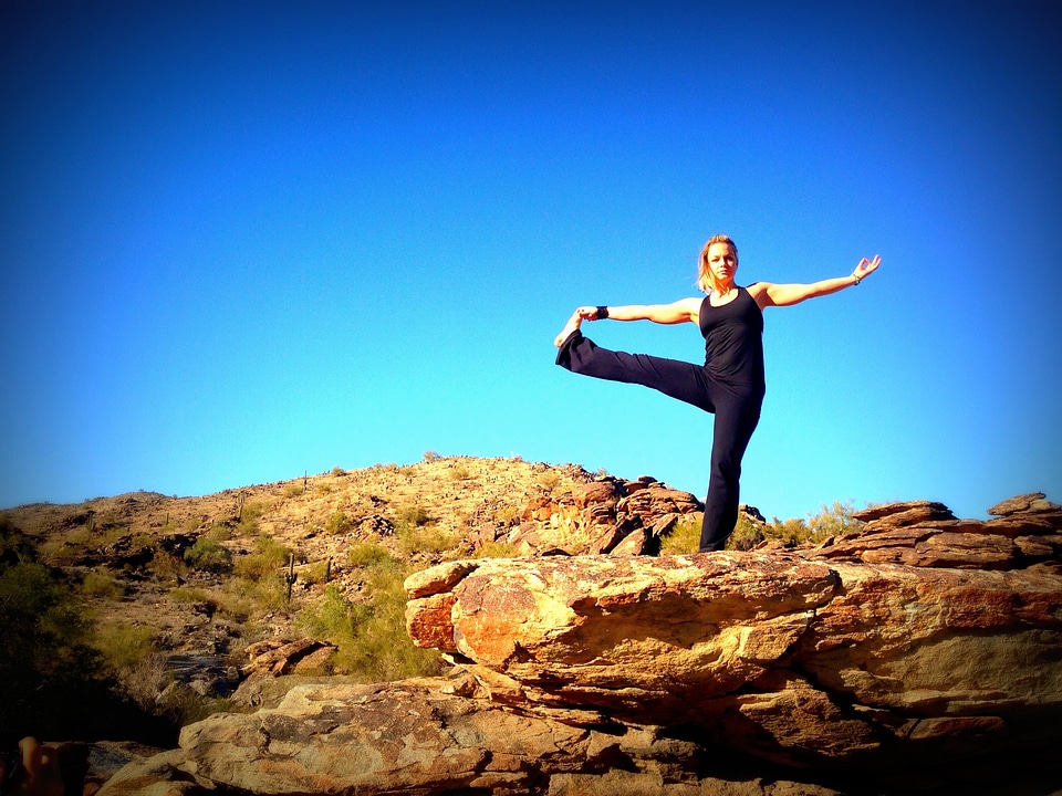Balance pose fitness
