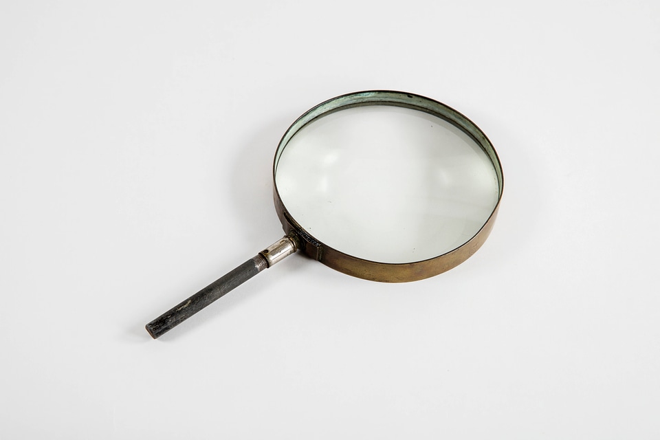 Rachel Carson's magnifying glass