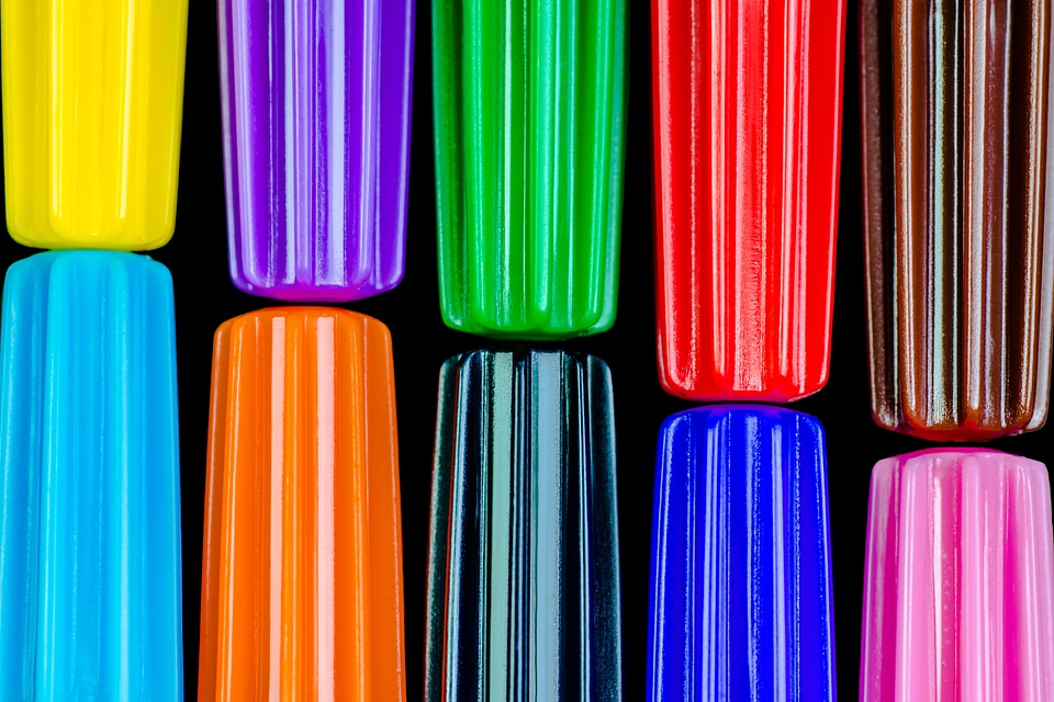 Colour pencils colorful color