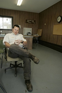 Refuge manager at Swan Lake NWR-2