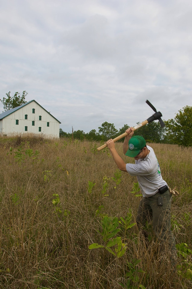 Student Youth Conservation Corps worker