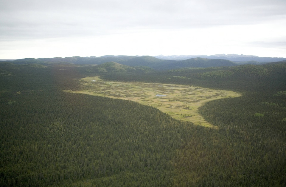 Aerial view of mountains-1