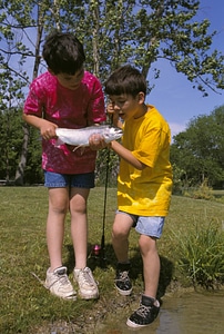 Children-Fishing photo