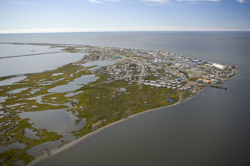 Aerial view of Selawik National Wildlife Refuge-1