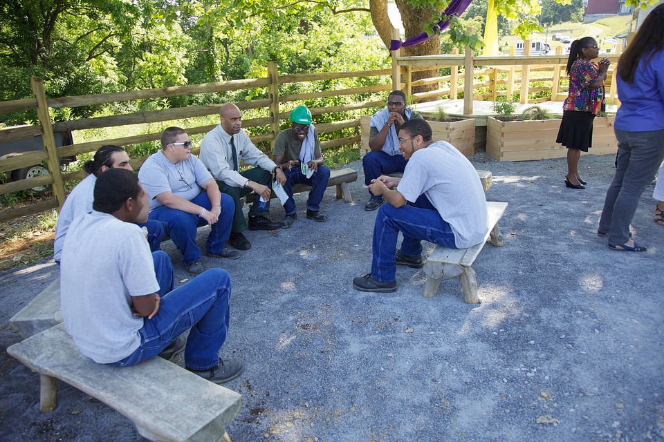 Construction of outdoor classroom-5