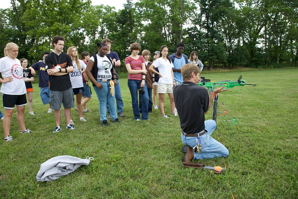 Archery demonstration