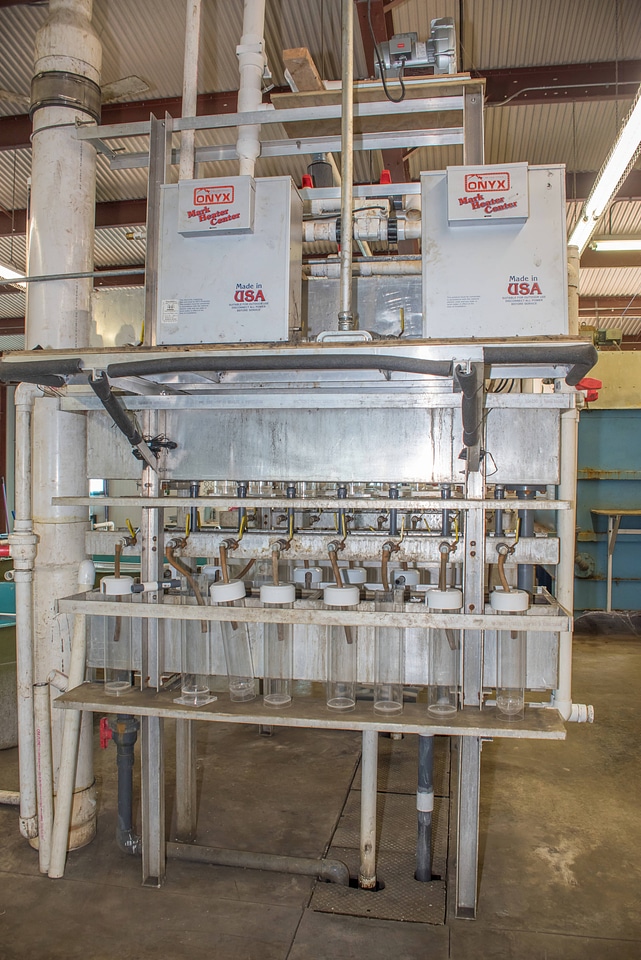 Fish-rearing equipment in Sturgeon Building-1
