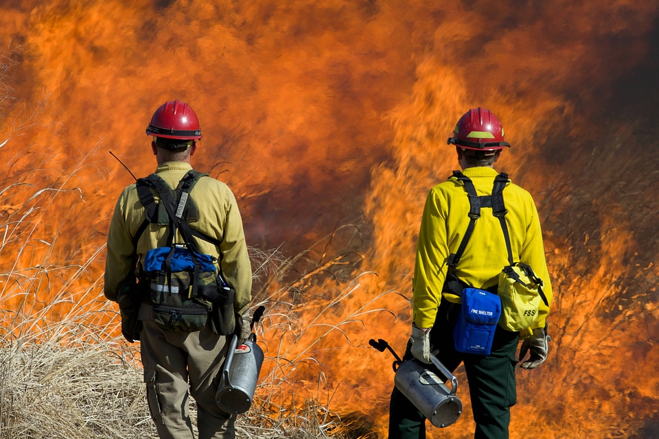 Firefighters keeping vigilance on fire