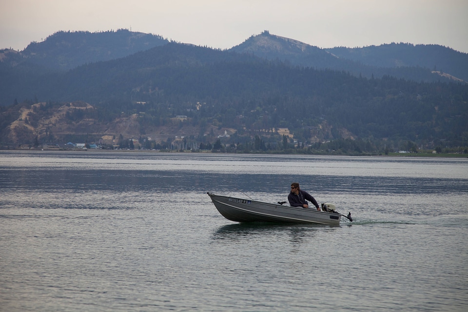 Recreational boating on the Columbia River