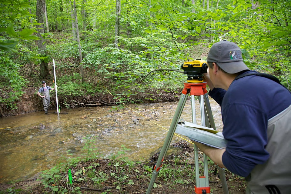 FWS employees surveying and assessing rivers and streams-2