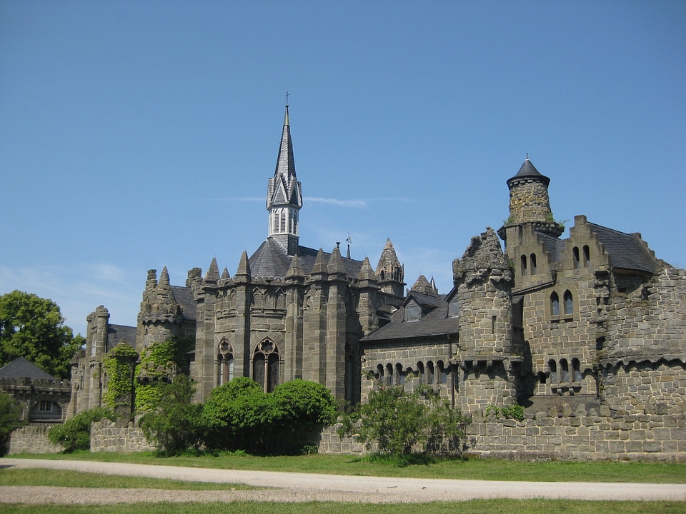 Castle wall middle ages