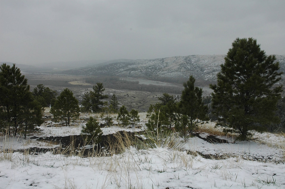 Winter on the Missouri River