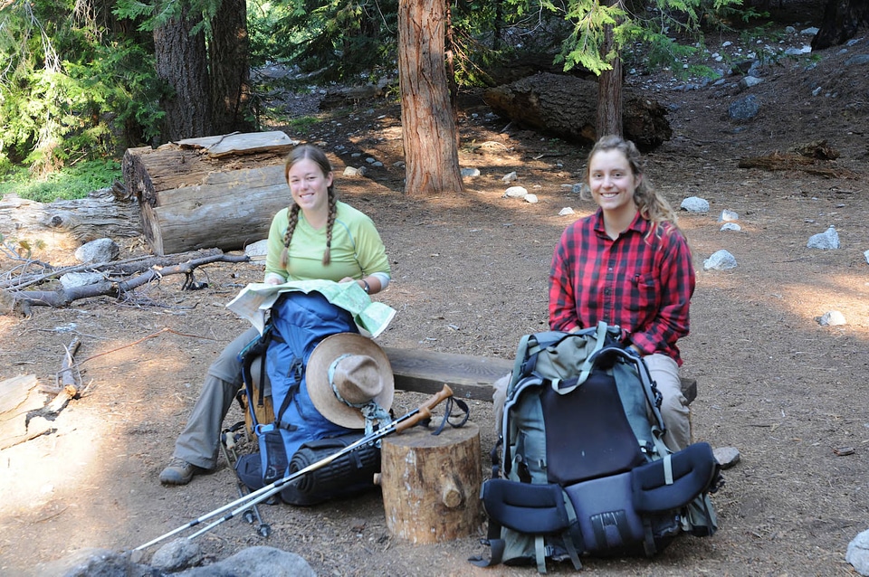 Two young ladies from the National Park Service