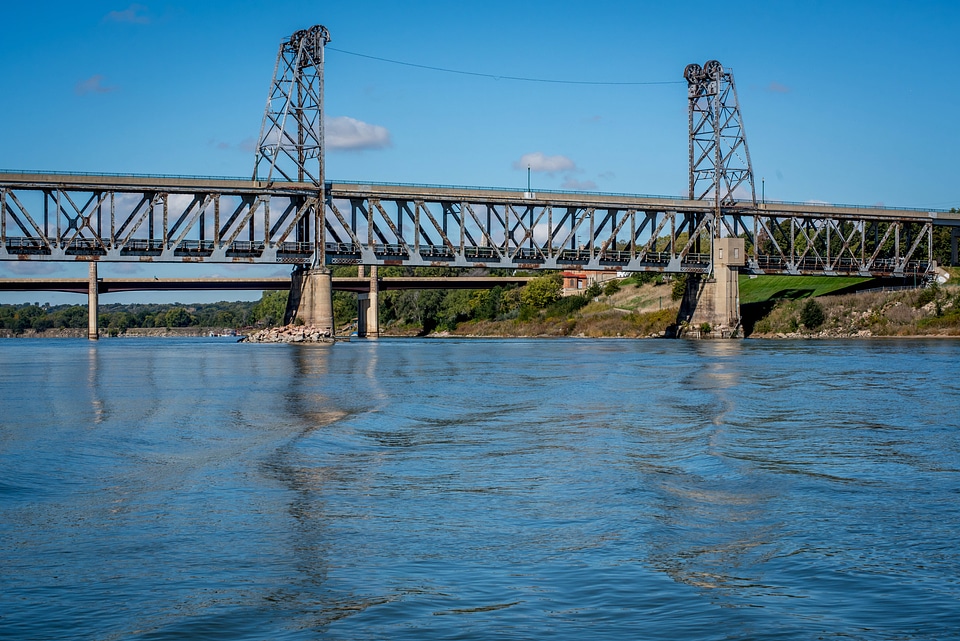 Meridan Highway Bridge over the Missouri River