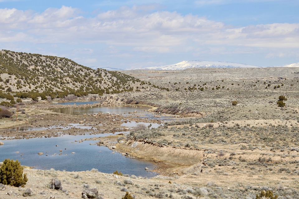 Other side of Boysen Dam