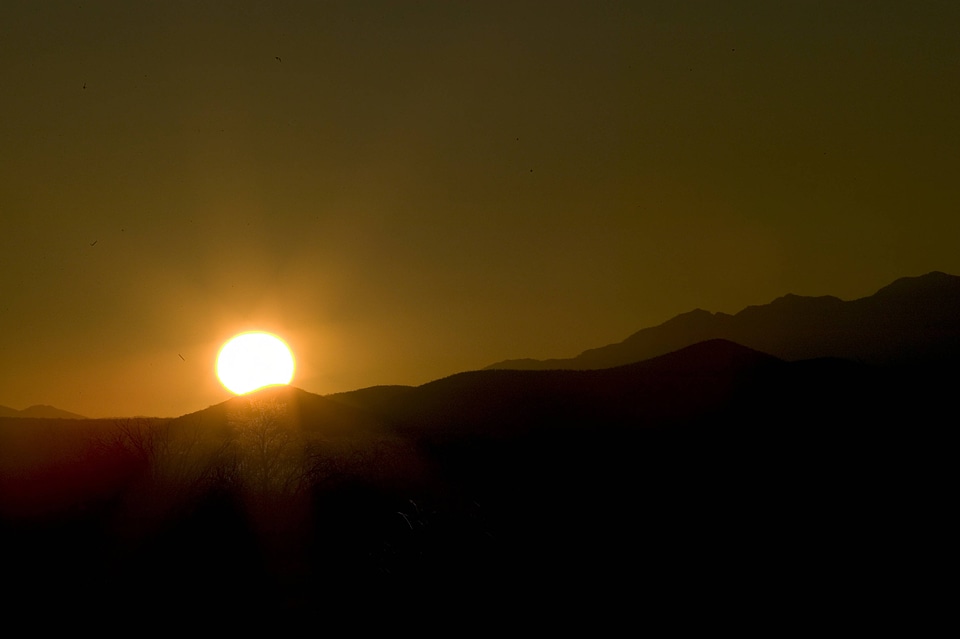 Sunrise at Buenos Aires National Wildlife Refuge