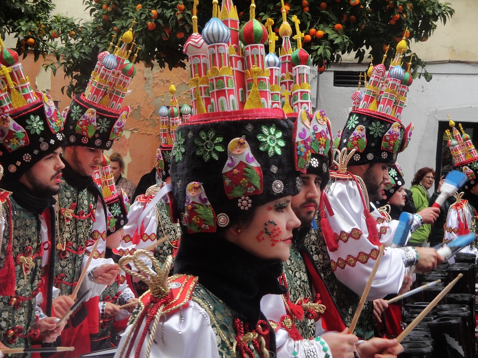 Party costumes hats